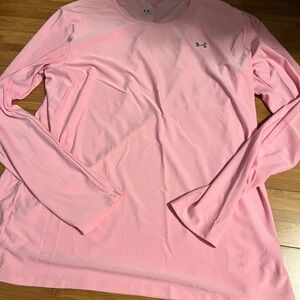 Under Armour Pink Long Sleeve Shirt